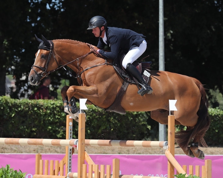 Empoli de Champloue made it an excellent double clear to finish 2nd in the 5* 1m55 on Sunday.